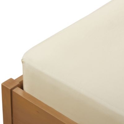 Home Collection 200 Thread Count 100% Egyptian Cotton Fitted Sheet Cream