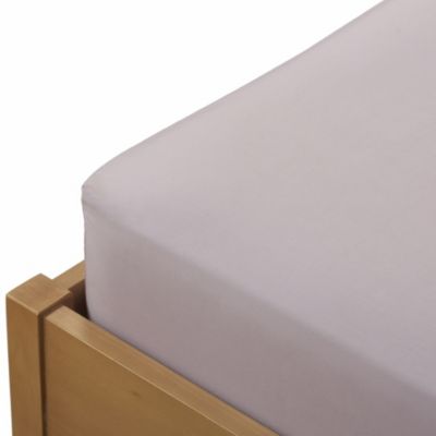 Home Collection 200 Thread Count 100% Egyptian Cotton Fitted Sheet Heather