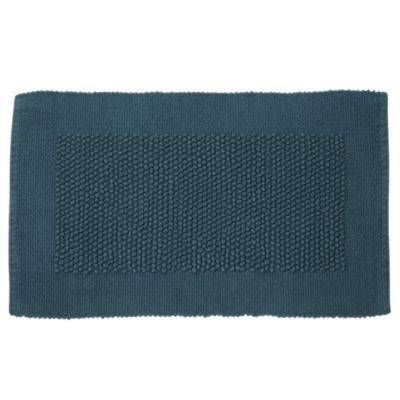 Tu Chenille Bobble Bath Mat Soft Teal