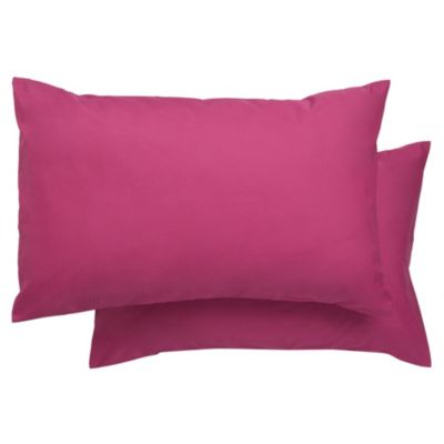 Tu Fuchia Non-iron Pillowcase Pair