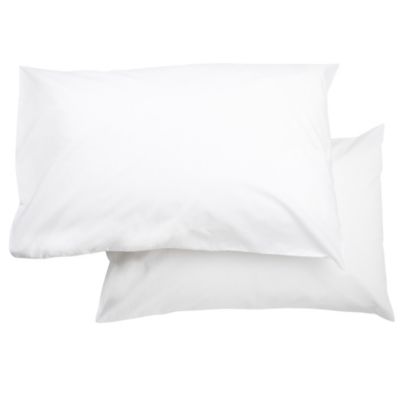 Home Collection 200 Thread Count 100% Egyptian Cotton Pillowcase Pair White