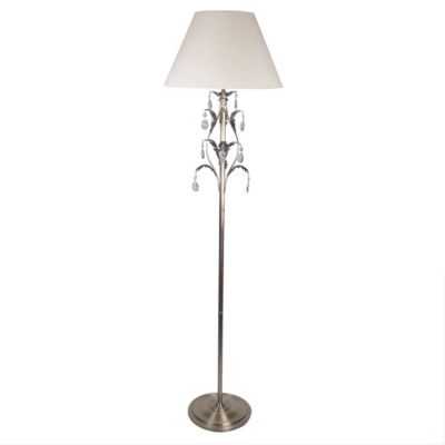 Orinoco Floor Lamp Antique Brass