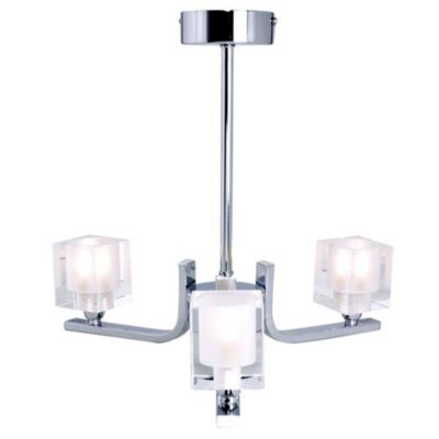 Jago 3-bulb Ceiling Light Chrome