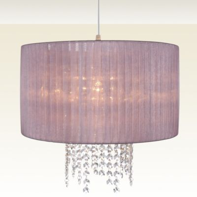 Valdivi Lilac Beaded Shade Pendant