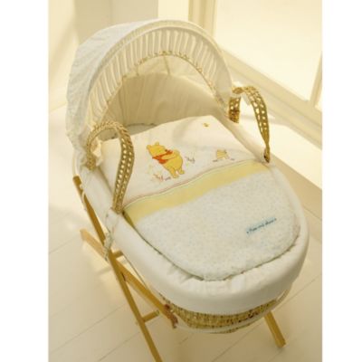 Winnie The Pooh "Its Only Natural" Moses Basket