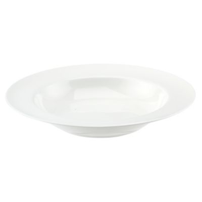 Home Collection White Bone China Soup Bowl