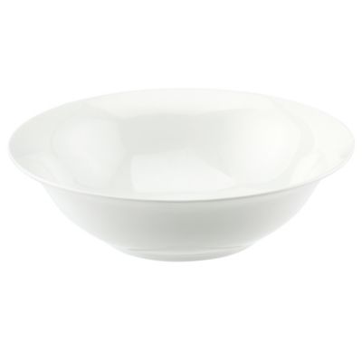 Home Collection White Bone China Serving Dish