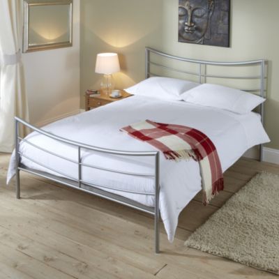 Lucy Metal Double Bedstead