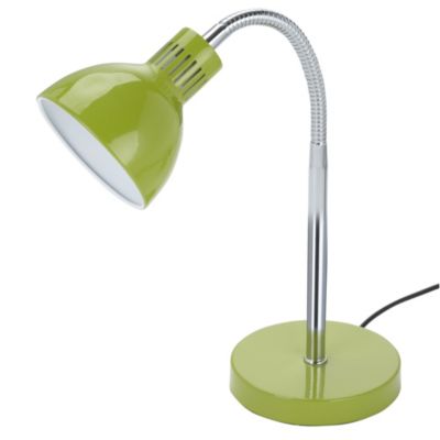 Green Curved Desk Lamp