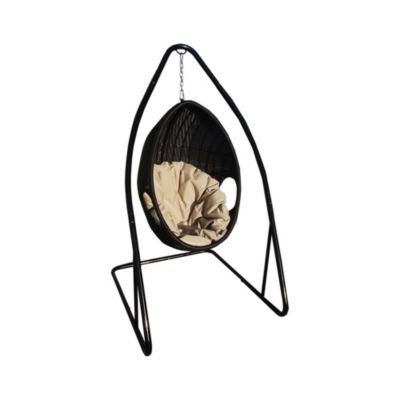 Rattan Hanging Chair Black