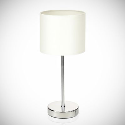 Tu Faux Silk Stick Lamp Cream