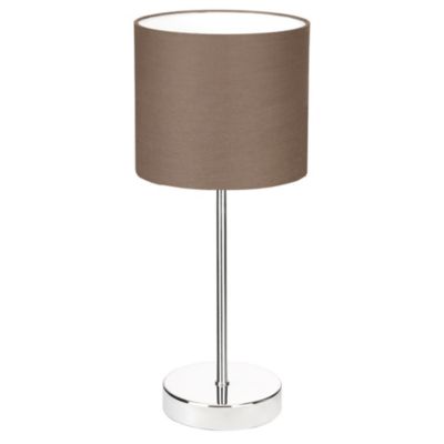 Tu Faux Silk Stick Lamp Chocolate
