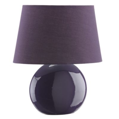 Tu Ceramic Lamp Purple