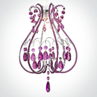 Tu Cage Pendant Purple