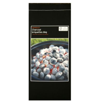 Sainsbury's Charcoal Briquettes 6kg