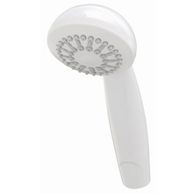 Triton White Single Position Showerhead