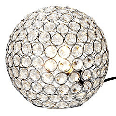 Clear Ball Table Lamp