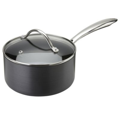 Cook's Collection Hard Anodised 18cm Saucepan