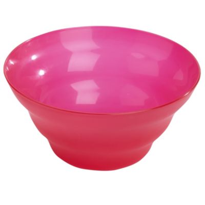 Sainsbury's Raspberry Large Plastic Bowl
