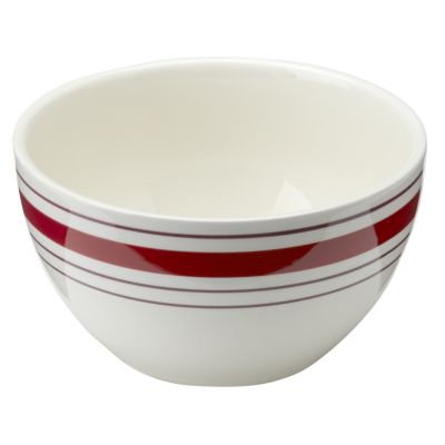 Tu Red Summer Stripe Bowl