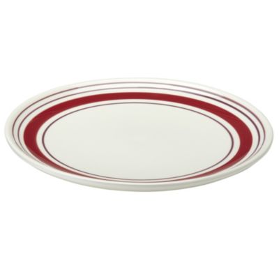 Tu Red SUmmer Stripe Side Plate