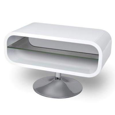 OP80W OPOD White TV Stand for TVs up to