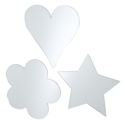Girly Acrylic Mirrors Set of 3