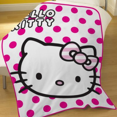 Hello Kitty Spot Fleece