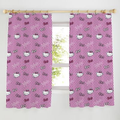 Hello Kitty Candy Spot Curtains