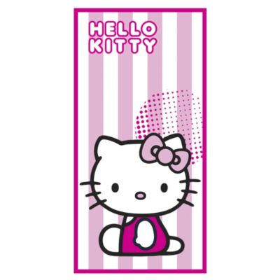 Hello Kitty Candy Stripe Towel