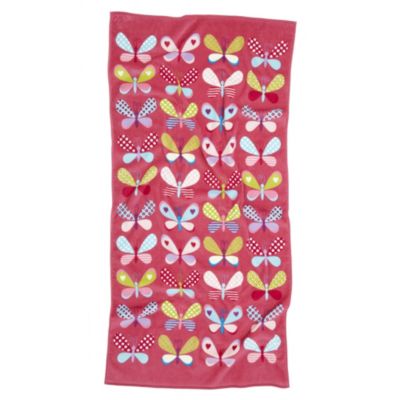 Tu Butterfly Patchwork Beach Towel