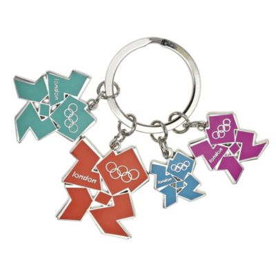London 2012 Emblem Keyring Multicoloured