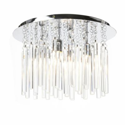 Tennessee Prism Bar Flush Ceiling Light