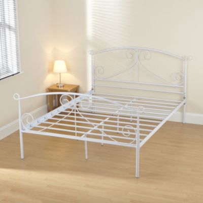 Unbranded Julia Kingsize White Painted Bedstead