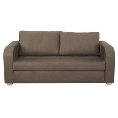 Melrose Foam Fold Out Chocolate Sofabed