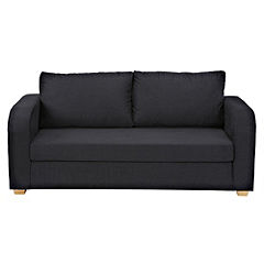 Melrose Foam Fold Out Sofa Bed Black