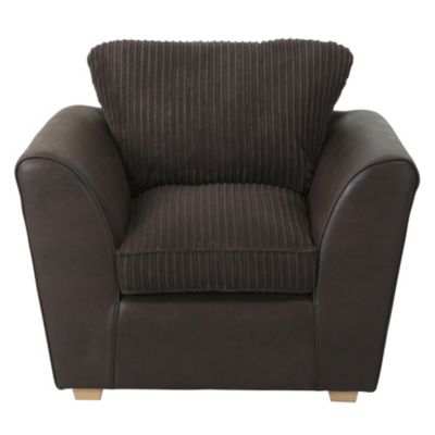 Ethan Chocolate Corded Scatter Back Chair