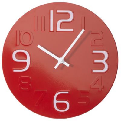 Gallery Red Retro Clock