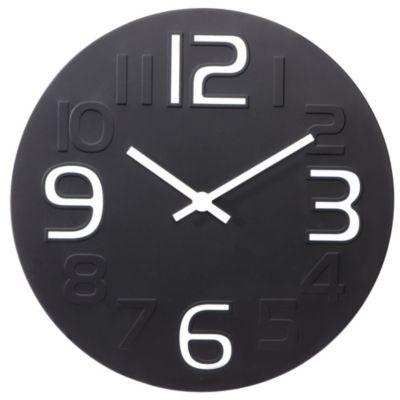 Gallery Black Retro Clock