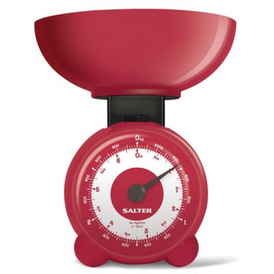 Salter Red Orb Kitchen Scales