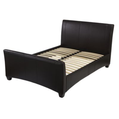 BSSB Clara Leather Double Bedstead