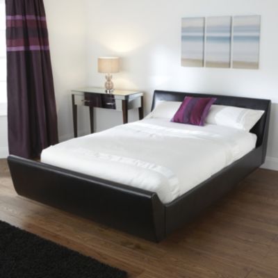 Lana Faux Leather Double Bedstead