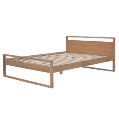 Kingsize Oak Veneer Bedstead