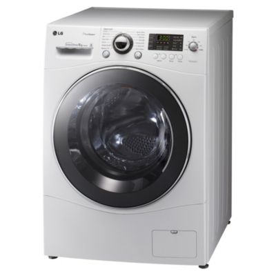 LG F1480TDS 1400RPM Spin White Washing Machine