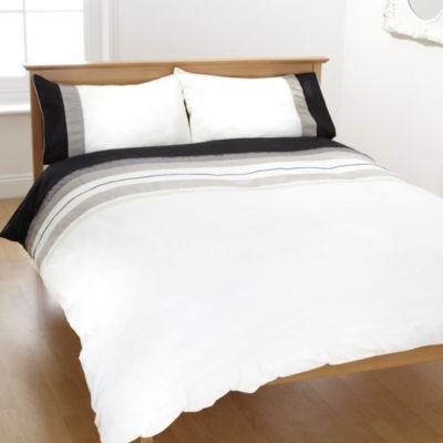 Tu Natural Faux Silk Panel Bed Linen Set