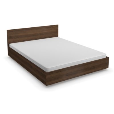 Harvard Walnut Veneer Double Bedstead