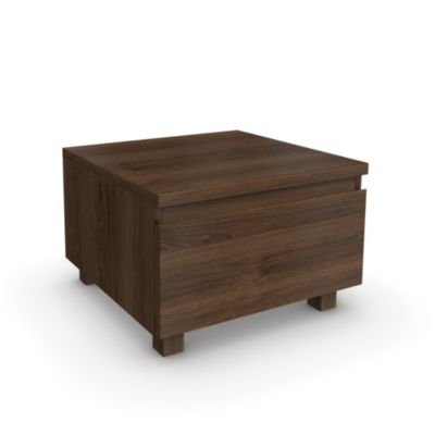 Harvard Walnut Veneer Bedside Cabinet