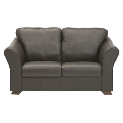 Moretto Regular Chocolate 100% Real Leather Sofa