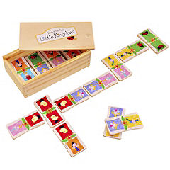 Little Kingdom Wooden Dominoes Set