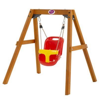 Plum Wooden Baby Swing